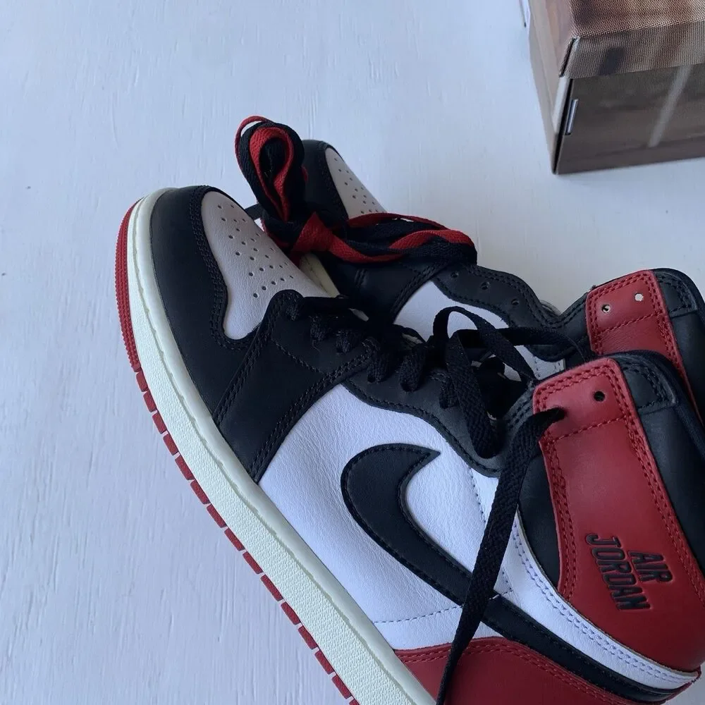 Air Jordan 1 Retro OG High Black Toe Reimagined - Size 10.5 NEW W Box